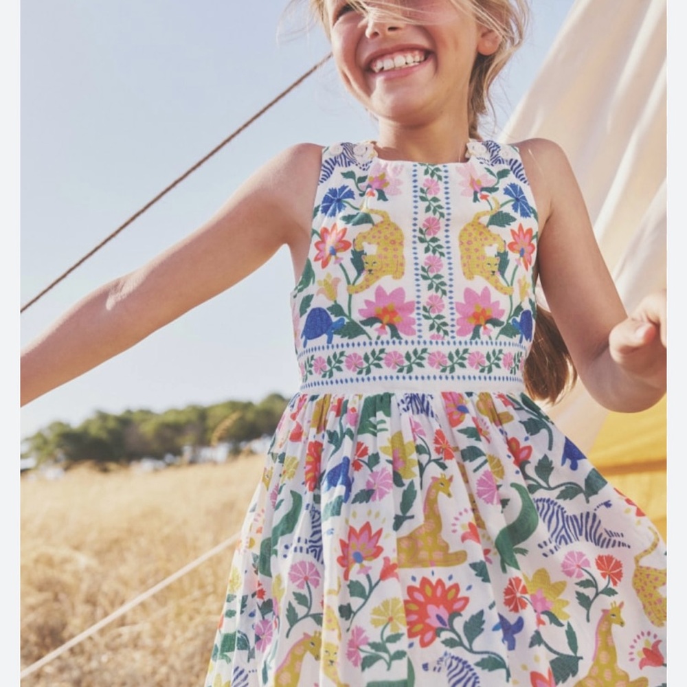 Mini Boden Summer Dress. 5-6Y.